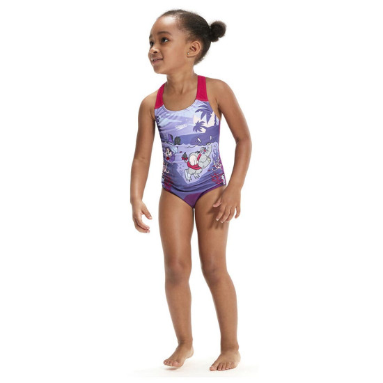 Speedo Βρεφικό ολόσωμο μαγιό Girls LTS  Printed Racerback Speedo Βρεφικό ολόσωμο μαγιό Girls LTS  Printed Racerback
